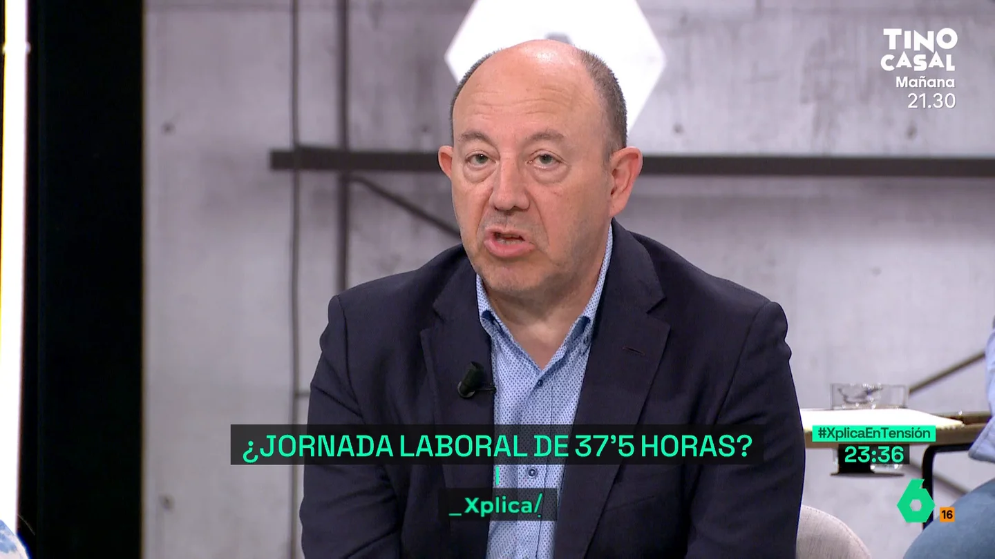 Gonzalo Bernardos asegura que no hay ninguna excusa para reducir la jornada laboral Gonzalo Bernardos asegura que no hay ninguna excusa para reducir la jornada laboral