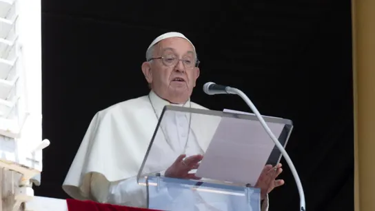 Imagen de archivo del papa Francisco Imagen de archivo del papa Francisco