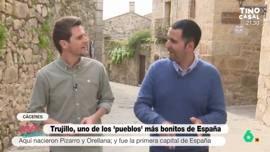Luis Calero descubre los encantos de Trujillo Luis Calero descubre los encantos de Trujillo