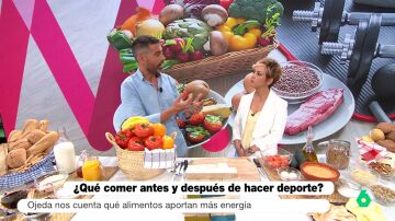 ¿Qué debemos comer antes y después de hacer deporte? Pablo Ojeda te da la respuesta