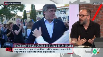 ARV- Maestre, sobre Puigdemont: "Tiene el síndrome del hombre cis blanco que no asume que su tiempo ya ha pasado"