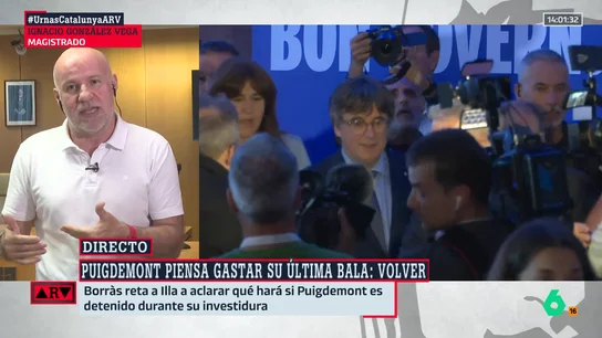 ARV- ¿En qué criterios se tendría que basar el juez para decretar prisión provisional para Puigdemont? González Vega responde ARV- ¿En qué criterios se tendría que basar el juez para decretar prisión provisional para Puigdemont? González Vega responde