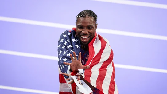 Noah Lyles, oro en los 100 metros lisos Noah Lyles, oro en los 100 metros lisos
