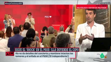 ARV- Pablo Simón analiza la posible investidura de Salvador Illa: "Los números están cantados"