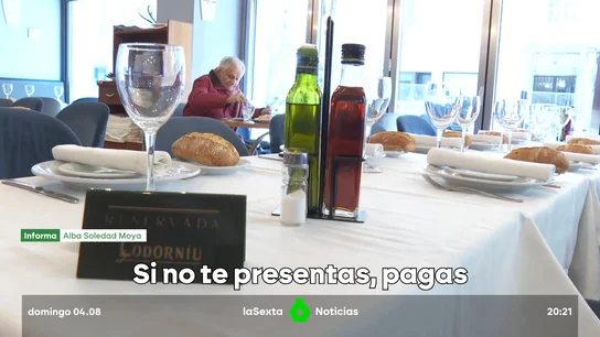 Los restaurantes se hartan de las 'reservas fantasma' y empiezan a multar a quienes no se presenten Los restaurantes se hartan de las 'reservas fantasma' y empiezan a multar a quienes no se presenten