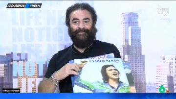 El Sevilla deja atónito a Alfonso Arús con su colección de vinilos: "Tiene a Los Pecos al lado de Madonna, todo guarda una coherencia"