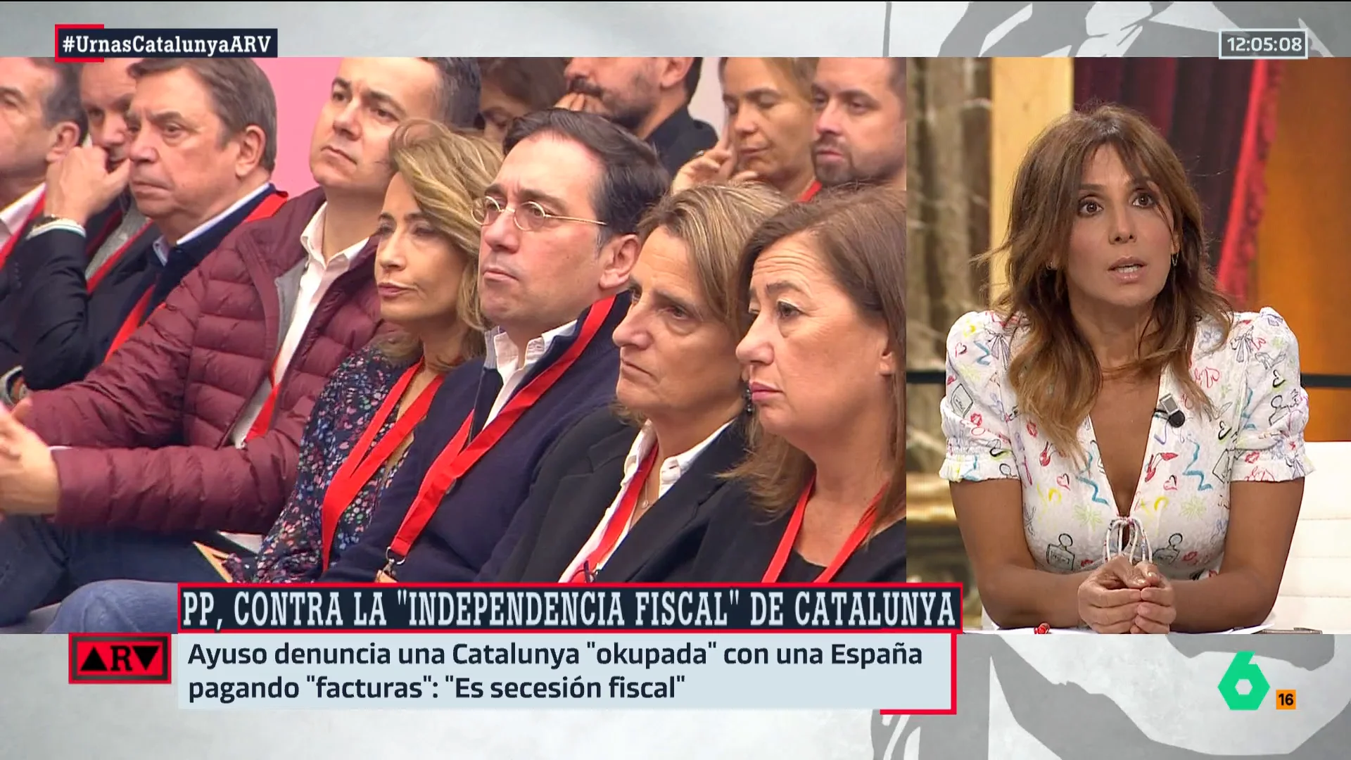 ARV- Carmen Morodo califica como "no viable" el pacto entre ERC y PSC: "Creo que es para ganar tiempo"