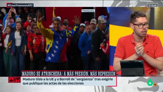 ARV- Aranc&oacute;n, sobre las actas electorales tras la victoria de Maduro: "Si has ganado, &iquest;qu&eacute; raz&oacute;n hay para no ense&ntilde;arlas?"