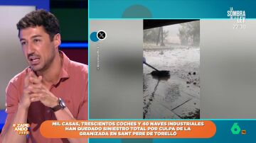 Francisco Cacho analiza la tormenta de San Pere de Torelló: "Era un auténtico bombardeo"