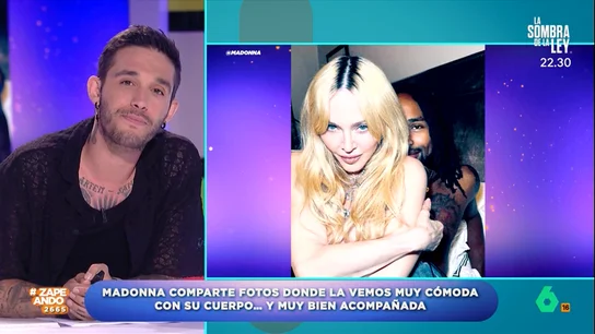 ¿Tiene nueva pareja?: Madonna comparte varias fotos muy sexys y muy bien acompañada La cantante ha compartido una serie de instantáneas en su perfil de Instagram en la que demuestra que está muy cómoda con su cuerpo. Además, en una de ellas, está acompañada por un joven que sonríe a la cámara.