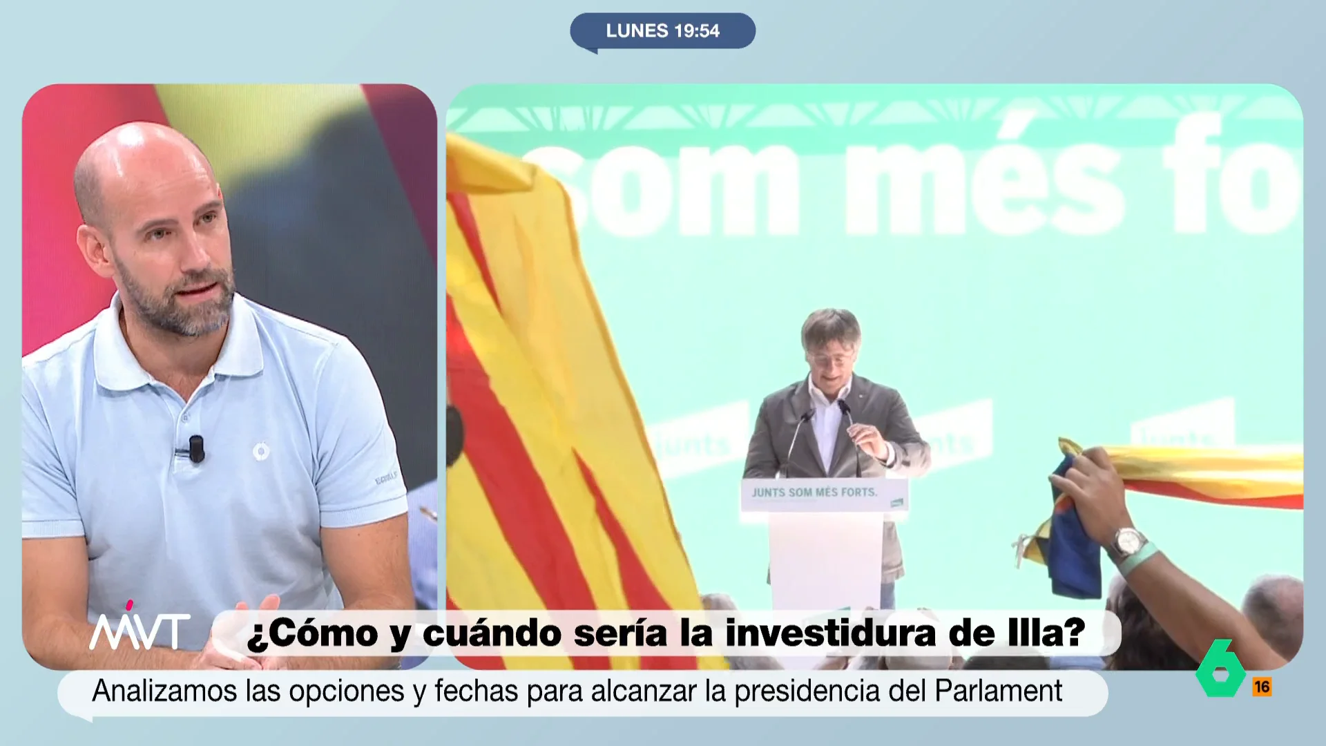 Gonzalo Miró: "Puigdemont, de quien se ha reído es prácticamente de sus votantes"