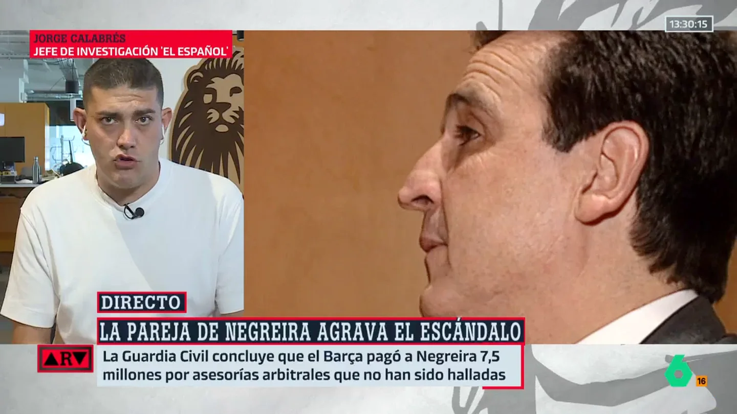 ARV - Jorge Calabrés, sobre el 'caso Negreira' ARV - Jorge Calabrés, sobre el 'caso Negreira'
