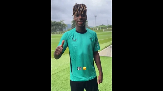 Nico Williams, con el Athletic Nico Williams, con el Athletic