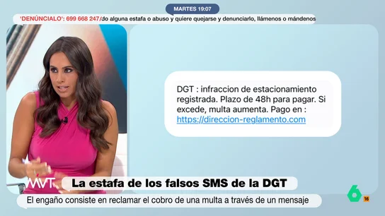 Marina Valdés revela cómo fue víctima de una estafa bancaria por SMS Marina Valdés revela cómo fue víctima de una estafa bancaria por SMS