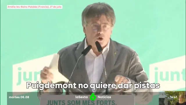 misterioso regreso de Puigdemont