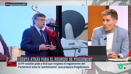 ARV-La reflexión de Juanma Romero sobre Puigdemont: "Lo único que le queda es el espectáculo" ARV-La reflexión de Juanma Romero sobre Puigdemont: "Lo único que le queda es el espectáculo"