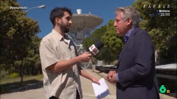 Isma Juárez visita la antena que contactó con el Apolo 11: "Gracias a Robledo de Chavela Neil Armstrong pudo dar la turra"