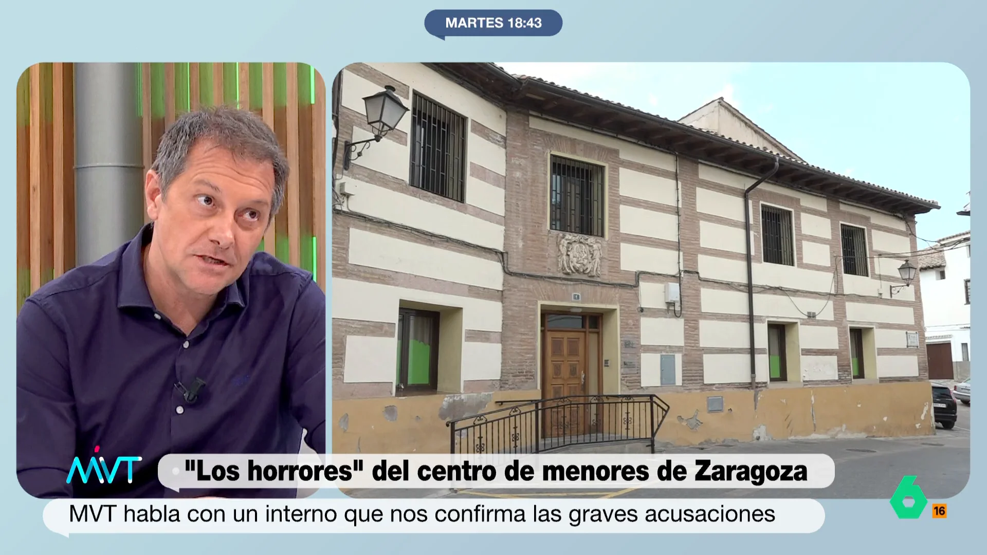 Leo Álvarez sobre el centro de menores de Zaragoza: "Esto acaba de empezar"