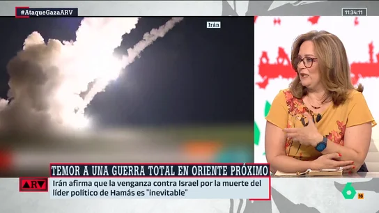 ARV- Ruth Ferrero analiza la situación en Oriente Próximo: "Netanyahu quiere arrastrar a EEUU a la guerra" ARV- Ruth Ferrero analiza la situación en Oriente Próximo: "Netanyahu quiere arrastrar a EEUU a la guerra"