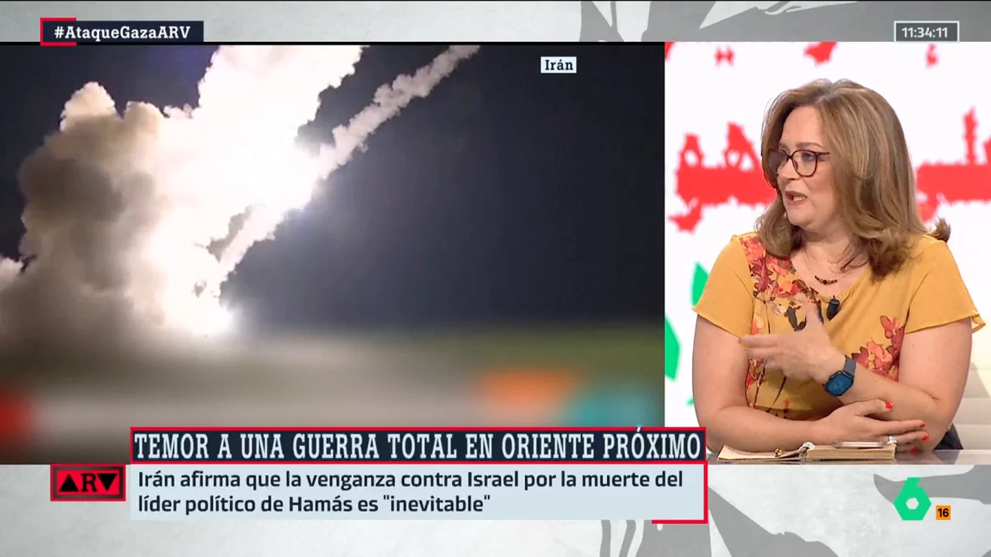 ARV- Ruth Ferrero analiza la situación en Oriente Próximo: "Netanyahu quiere arrastrar a EEUU a la guerra" ARV- Ruth Ferrero analiza la situación en Oriente Próximo: "Netanyahu quiere arrastrar a EEUU a la guerra"