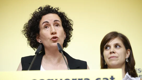 La secretaria general en funciones de ERC, Marta Rovira, en una imagen de archivo. La secretaria general en funciones de ERC, Marta Rovira, en una imagen de archivo.