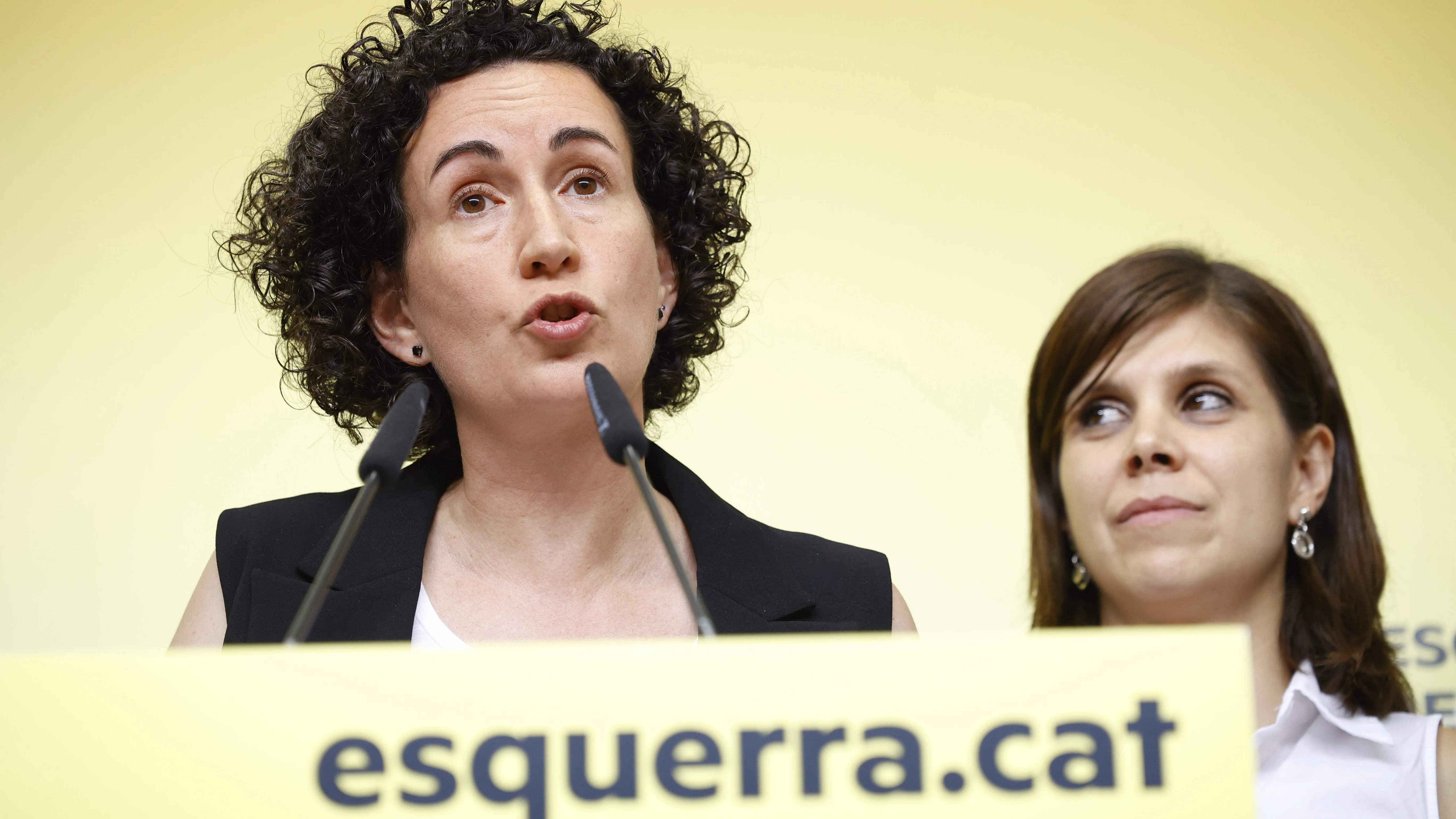 La secretaria general en funciones de ERC, Marta Rovira, en una imagen de archivo. 