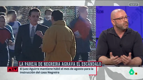 Las "dos sospechas" de Rafa López sobre el 'caso Negreira', tras encontrar la UCO tres millones de euros en las cuentas de su pareja Las "dos sospechas" de Rafa López sobre el 'caso Negreira', tras encontrar la UCO tres millones de euros en las cuentas de su pareja