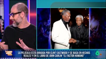 Alberto Rey cuenta cómo se preparó Morgan Freeman para interpretar a Nelson Mandela en 'Invictus'