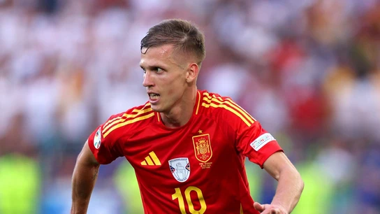 Dani Olmo, con España Dani Olmo, con España