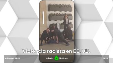 Violencia racial en EEUU: inmovilizado hasta la muerte por entrar al baño de mujeres de un hotel