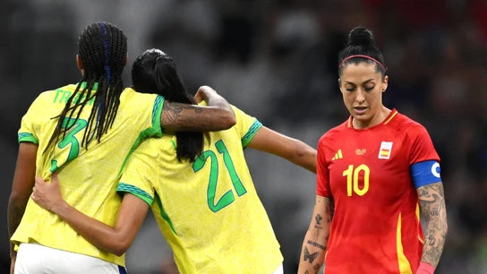 Jenni Hermoso, ante Brasil Jenni Hermoso, ante Brasil