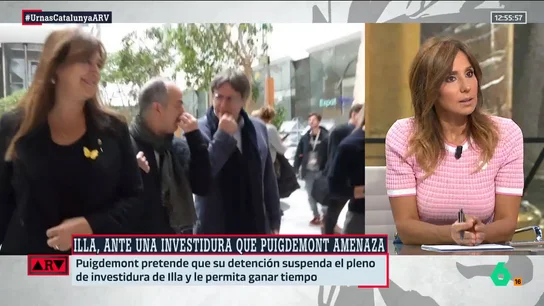 ARV- Carmen Morodo, sobre la vuelta de Carles Puigdemont: "Hay que evitar que entre en el Parlament" ARV- Carmen Morodo, sobre la vuelta de Carles Puigdemont: "Hay que evitar que entre en el Parlament"