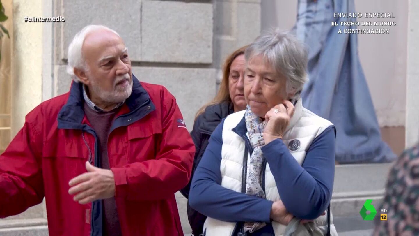 Un hombre, a una mujer que dice que la "inseguridad depende de la migraci&oacute;n": "Acabamos de ver a un espa&ntilde;ol robando"