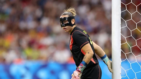 Cata Coll, portera de España Cata Coll, portera de España