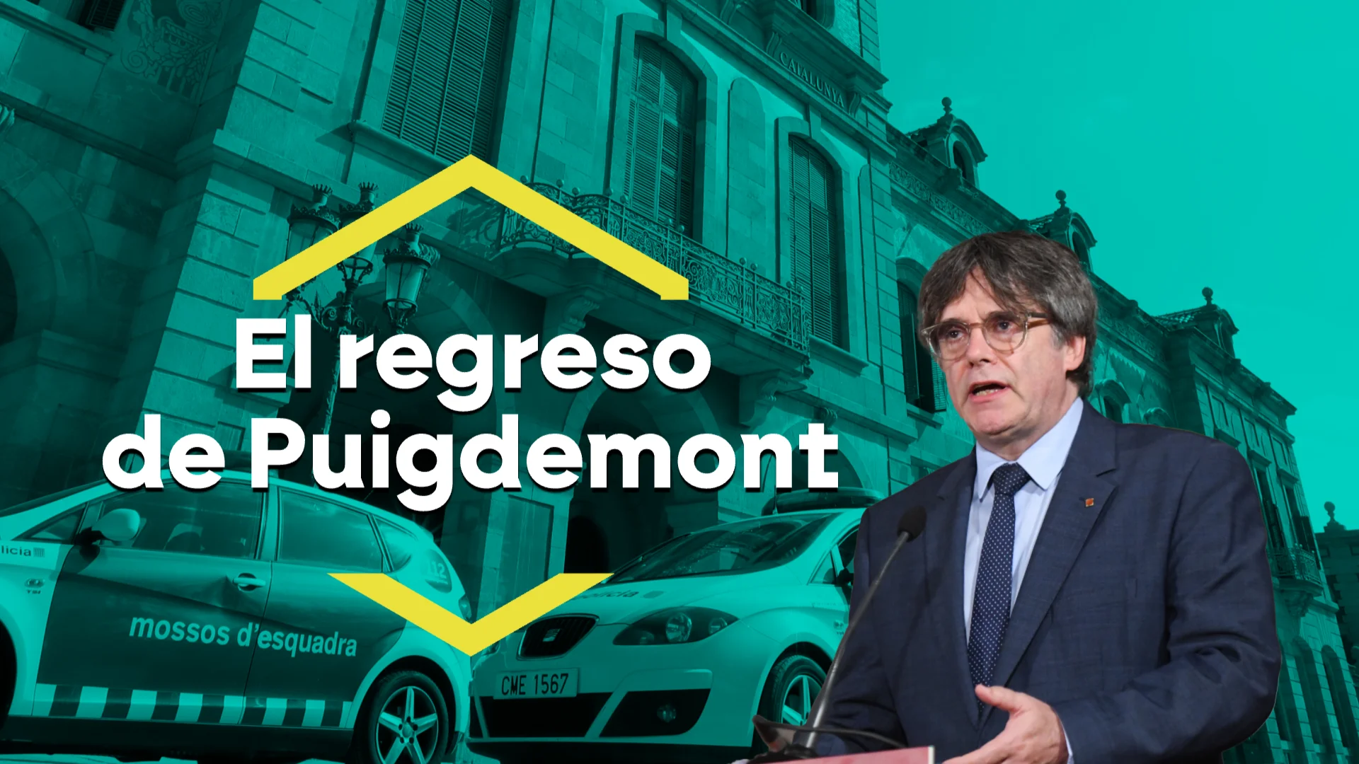 El expresident de la Generalitat, Carles Puigdemont