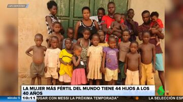 42 hijos con 40 años: así es 'Mamá Uganda', la mujer más fértil del mundo