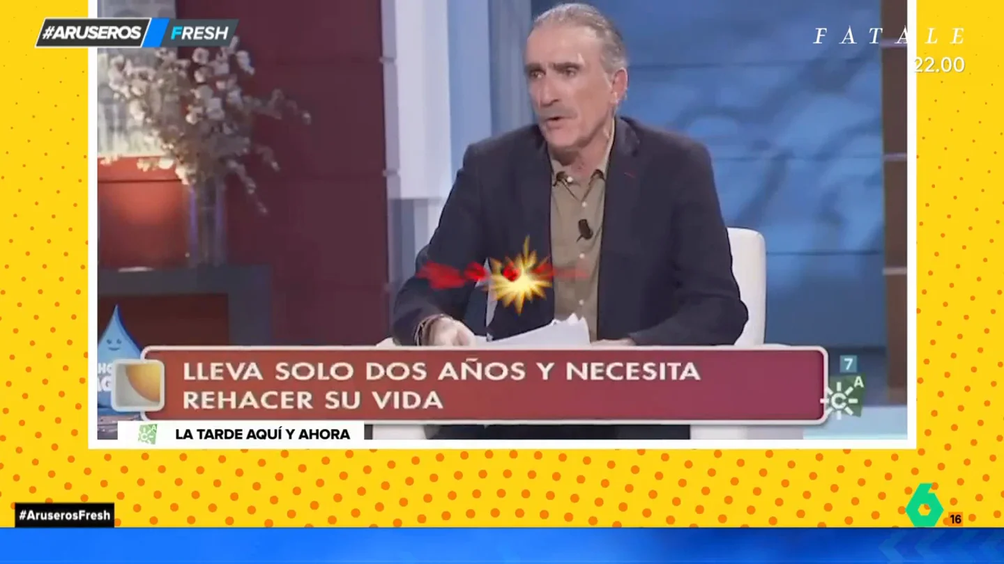 Juan y Medio, al invitado que quiere aprender a montar en bici a su avanzada edad: "Con cualquier caída pasas de la bici al andador" Juan y Medio, al invitado que quiere aprender a montar en bici a su avanzada edad: "Con cualquier caída pasas de la bici al andador"