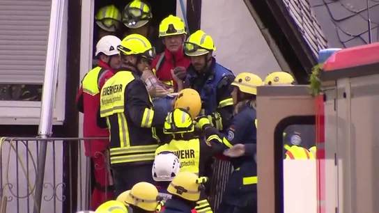 Al menos dos muertos y siete heridos tras el derrumbe de un hotel en Alemania Al menos dos muertos y siete heridos tras el derrumbe de un hotel en Alemania