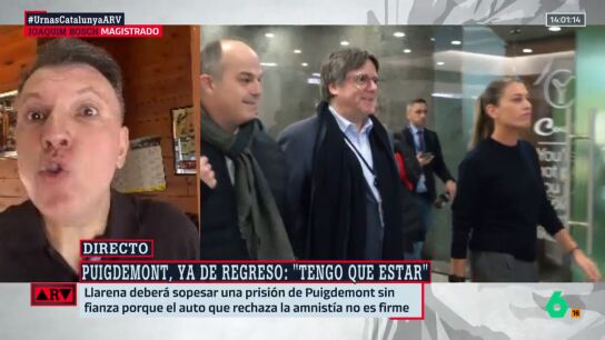 ARV- Joaquim Bosch aclara si Puigdemont podr&iacute;a votar sobre la investidura de Illa desde la c&aacute;rcel