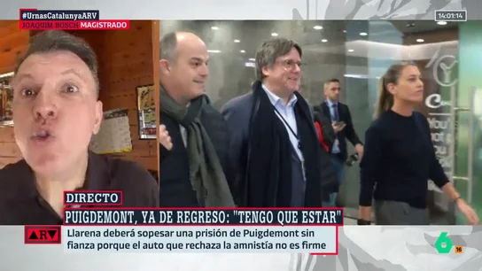 ARV- Joaquim Bosch aclara si Puigdemont podría votar sobre la investidura de Illa desde la cárcel ARV- Joaquim Bosch aclara si Puigdemont podría votar sobre la investidura de Illa desde la cárcel
