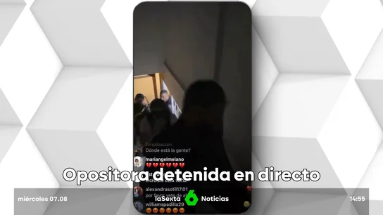 opositora detenida opositora detenida