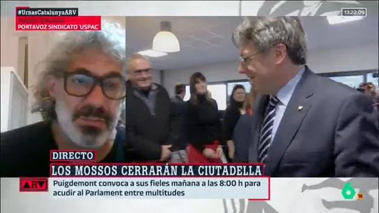 ARV- ¿Se puede detener a Puigdemont en el interior del Parlament? Albert Palacio (USPAC) responde ARV- ¿Se puede detener a Puigdemont en el interior del Parlament? Albert Palacio (USPAC) responde
