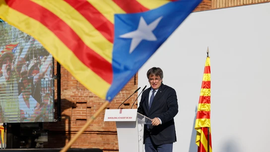 Carles Puigdemont regresa a España siete años después de su huida Carles Puigdemont regresa a España siete años después de su huida