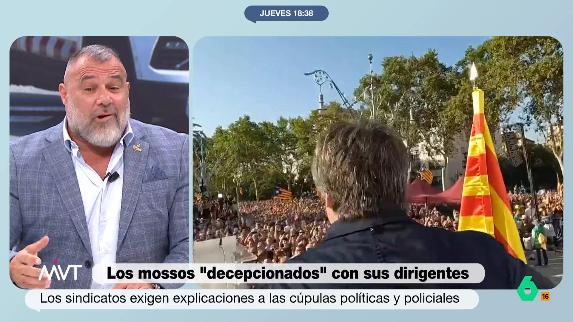 Un experto en seguridad califica de "ridícula" la fuga de Puigdemont en Barcelona
