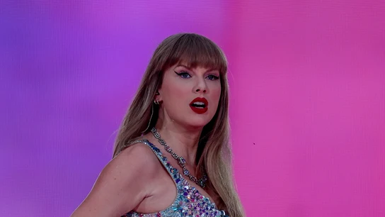Imagen de archivo de Taylor Swift. Imagen de archivo de Taylor Swift.