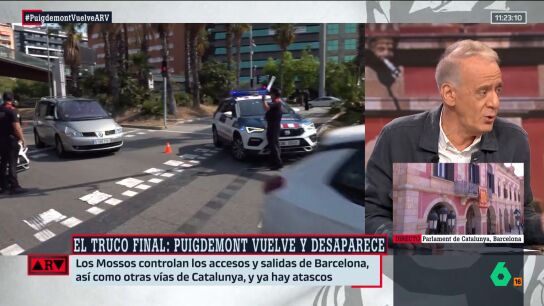 Cembrero, sobre la fuga de Puigdemont