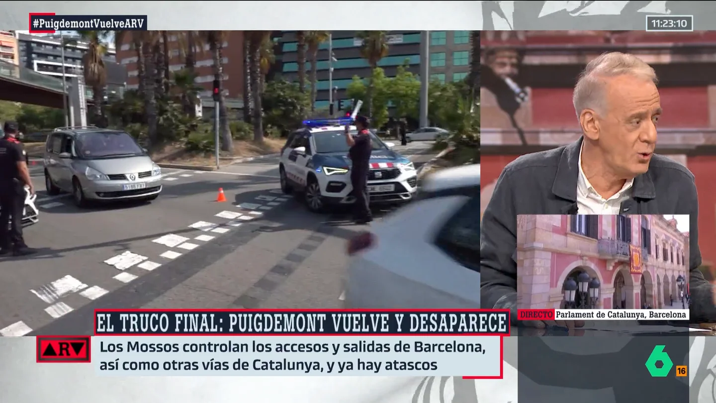 Cembrero, sobre la fuga de Puigdemont Cembrero, sobre la fuga de Puigdemont