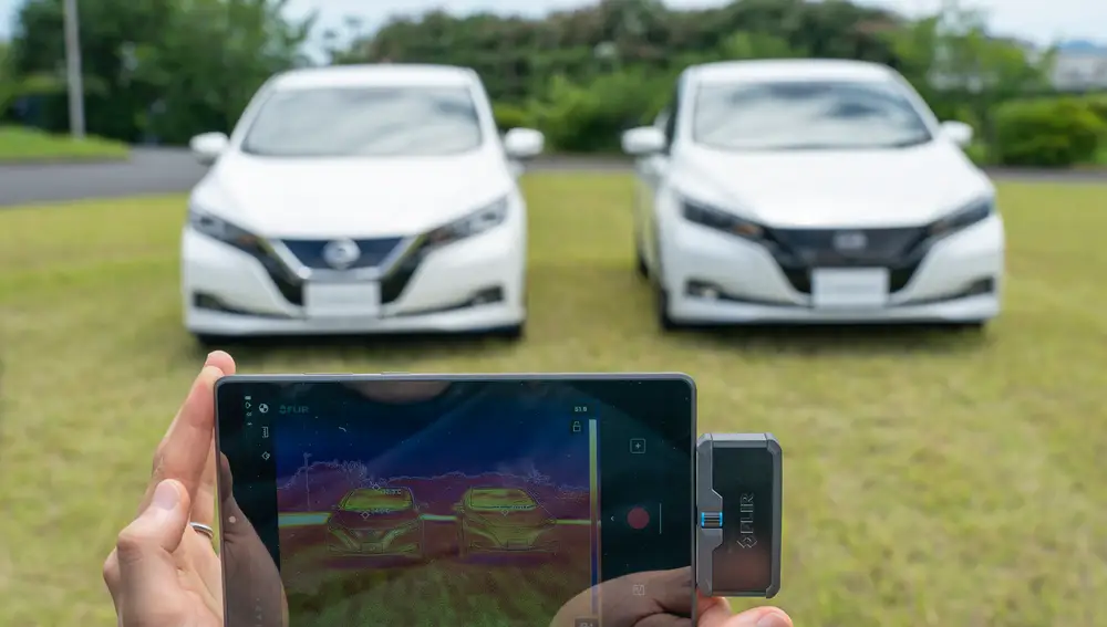 Pintura con metamateriales de Nissan Pintura con metamateriales de Nissan
