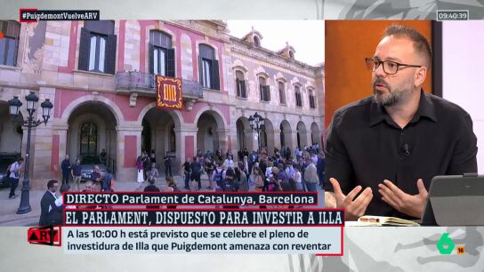 ARV - Antonio Maestre, sobre Carles Puigdemont: "Si de verdad entendiera el nuevo ciclo pol&iacute;tico de Catalu&ntilde;a, har&iacute;a pol&iacute;tica y no ficci&oacute;n"
