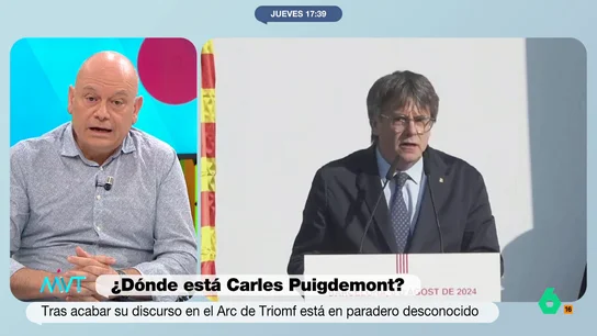 Gabi Sanz: "Carles Puigdemont se ha reído de los Mossos d'Esquadra y del juez Llarena" Gabi Sanz: "Carles Puigdemont se ha reído de los Mossos d'Esquadra y del juez Llarena"